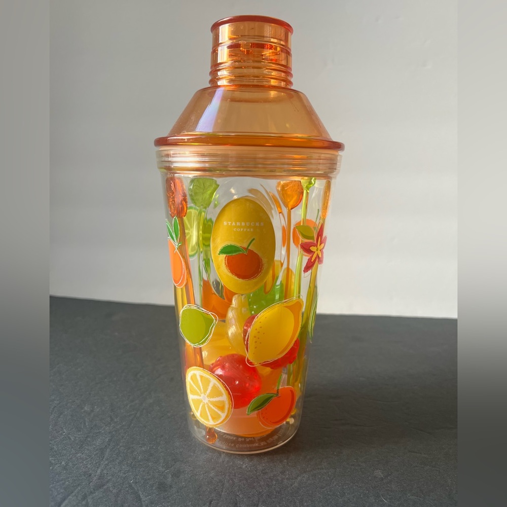 Rare Starbucks Tazo Fruit Tea Shaker Kit
